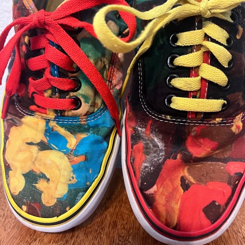 Vans MOCA x Brenna Youngblood Democratic Dollar Shoes